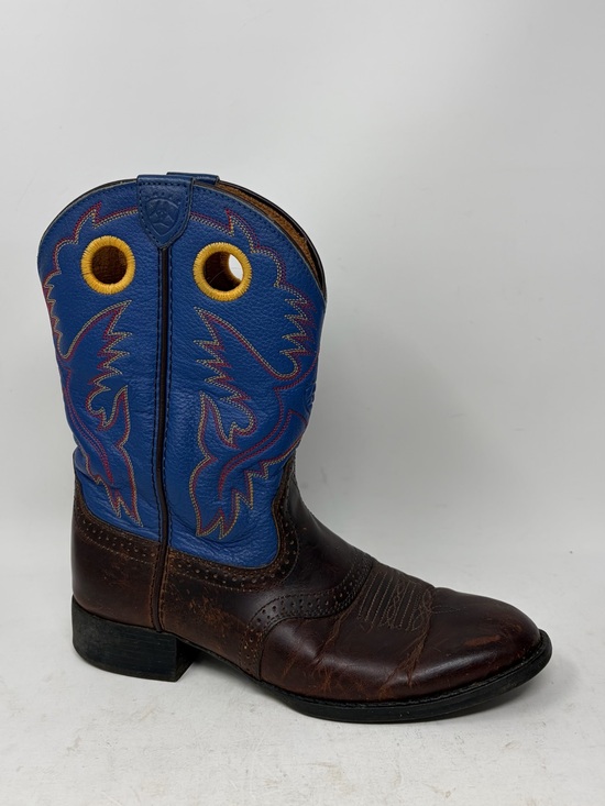 Ariat Other - Ariat Kids Leather Western Cowboy Boot Size 3